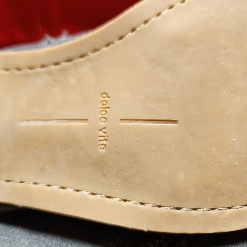Used Gray Dolce Vita Sibil Size 7.5 Suede Ankle Boots‎